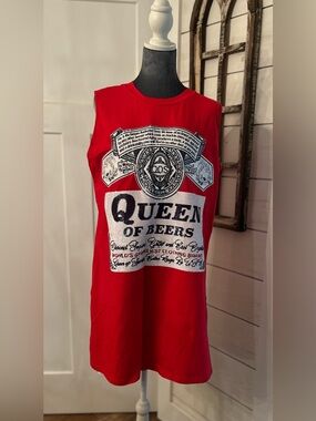 QUEEN OF SPARKLES Queen Of Beers Mini Dress